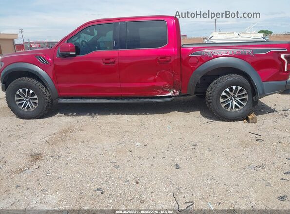 1FTFW1RG7KFA60808 2019 FORD F150 Red წინა ხედი