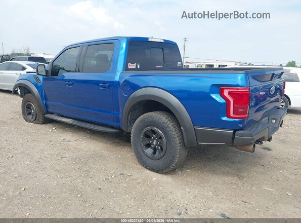 1FTFW1RG8HFA69235 2017 FORD F150 Blue 