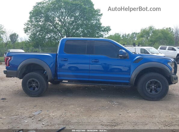 1FTFW1RG8HFA69235 2017 FORD F150 Blue 