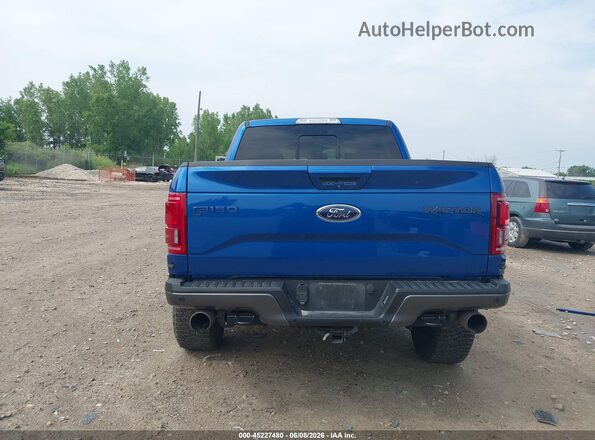 1FTFW1RG8HFA69235 2017 FORD F150 Blue 
