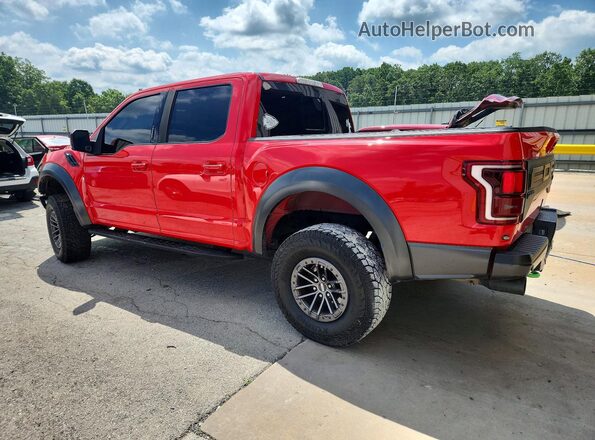 1FTFW1RG8KFA87032 2019 FORD F150 Red Rear left