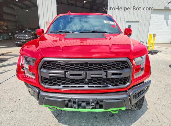 1FTFW1RG8KFA87032 2019 FORD F150 Red Front view