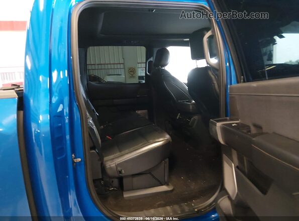 1FTFW1RG8MFC28121 2021 FORD F150 Blue VIN կոդի պիտակի տեսք