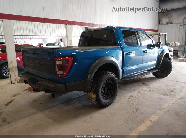 1FTFW1RG8MFC28121 2021 FORD F150 Blue Հետևի աջ