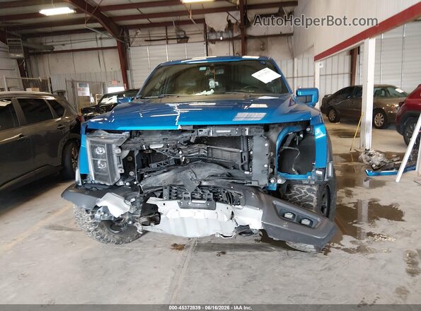 1FTFW1RG8MFC28121 2021 FORD F150 Blue Սարքավորումների վահանակի տեսք