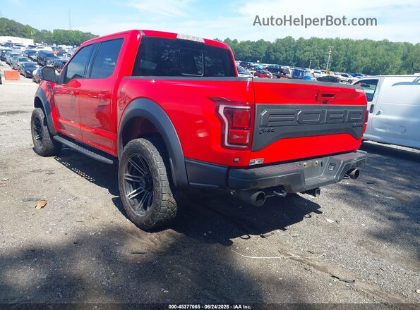 1FTFW1RG9LFC63278 2020 FORD F150 Red Rear left