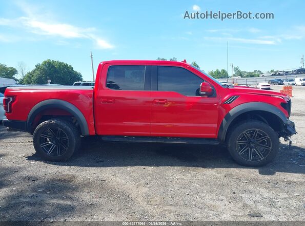 1FTFW1RG9LFC63278 2020 FORD F150 Red Rear interior view