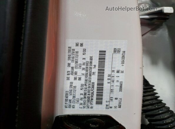 1FTFW1RG9LFC66830 2020 FORD F150 White Вид наклейки з VIN-кодом