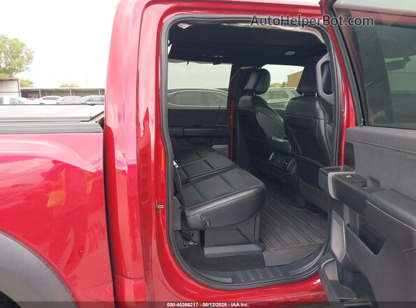 1FTFW1RG9NFA12246 2022 FORD F150 Burgundy Вид наклейки з VIN-кодом