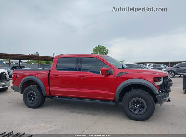 1FTFW1RG9NFA12246 2022 FORD F150 Burgundy Панорамний вид салону 360°