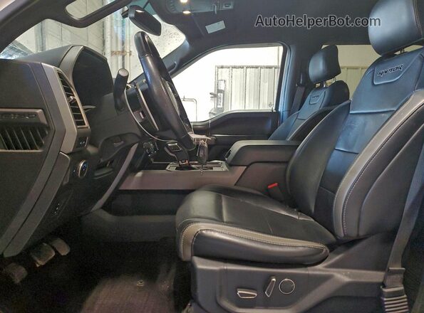 1FTFW1RGXHFB39897 2017 FORD F150 White Front interior view