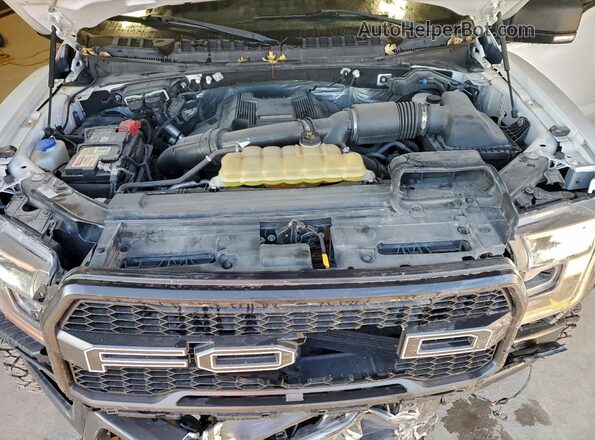 1FTFW1RGXHFB39897 2017 FORD F150 White Rear interior view