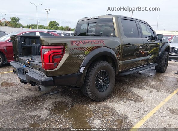 1FTFW1RGXRFB11826 2024 FORD F150 Dark Brown Задня права чверть
