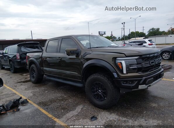 1FTFW1RGXRFB11826 2024 FORD F150 Dark Brown Панорамний вид салону 360°
