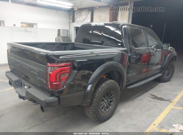 1FTFW1RGXRFB69581 2024 FORD F150 Черный Задняя правая четверть