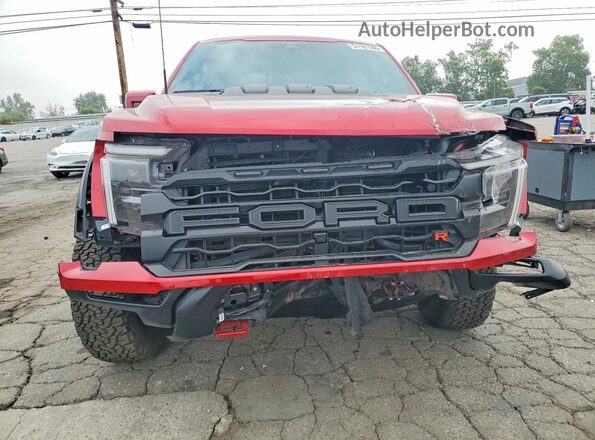 1FTFW1RJ4RFC19659 2024 FORD F150 Red Вид спереду