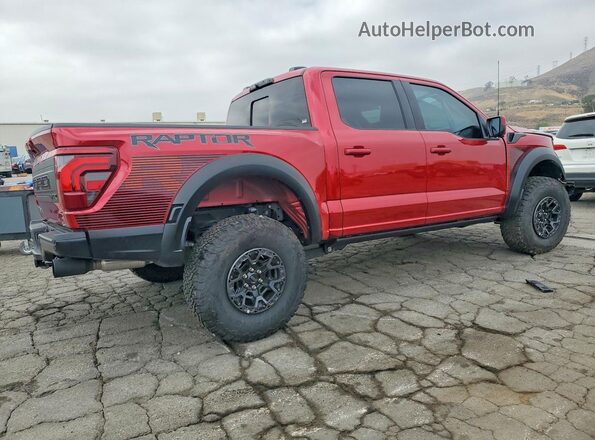 1FTFW1RJ4RFC19659 2024 FORD F150 Red Задня права чверть