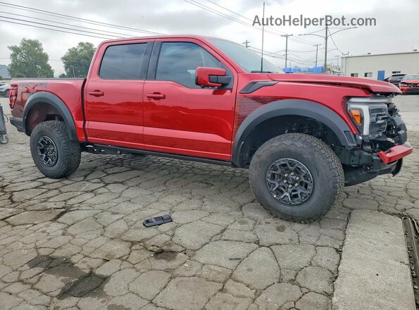 1FTFW1RJ4RFC19659 2024 FORD F150 Red Передня права чверть