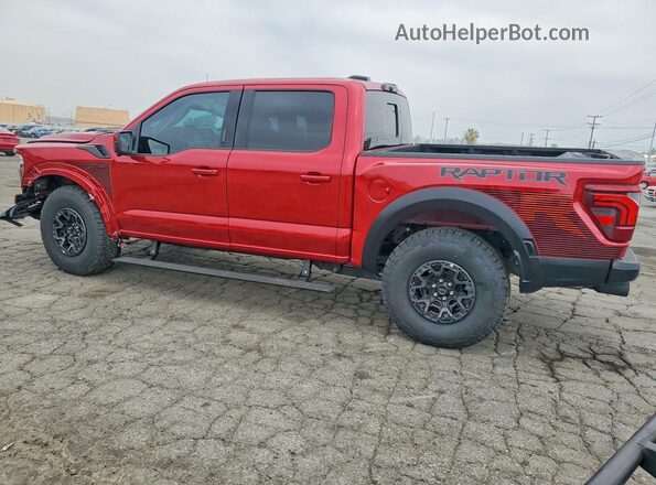 1FTFW1RJ4RFC19659 2024 FORD F150 Red Задня ліва чверть