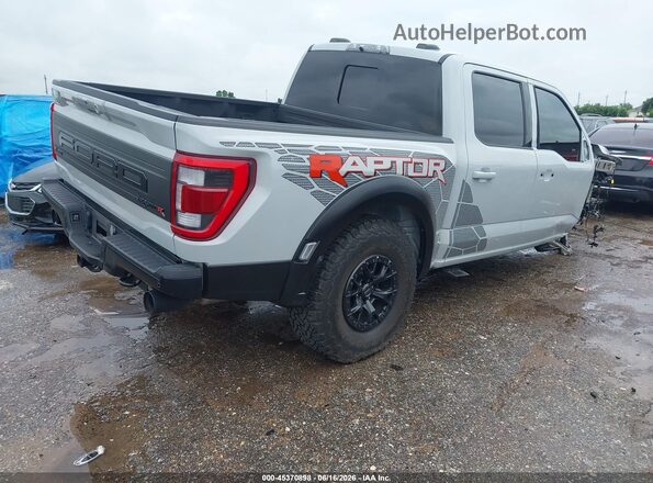 1FTFW1RJ6PFA98534 2023 FORD F150 Gray Trasero derecho