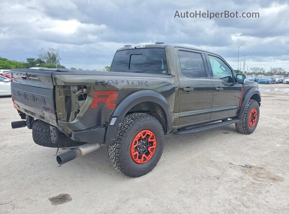 1FTFW1RJ6RFB90102 2024 FORD F150 Green Հետևի աջ