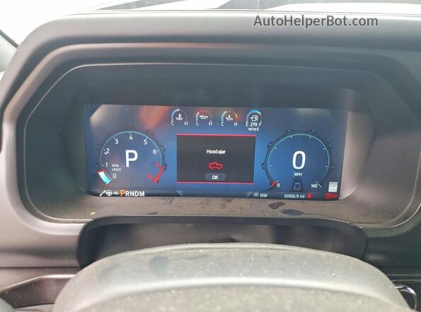 1FTFW1RJ6RFC03687 2024 FORD F150 Gray Vista del cuadro de instrumentos