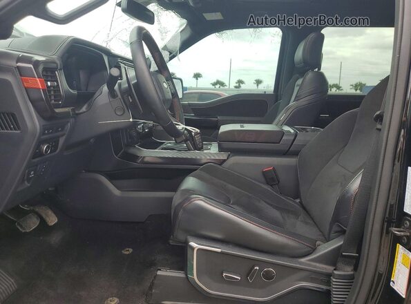 1FTFW1RJ6RFC03687 2024 FORD F150 Gray Vista interior delantera