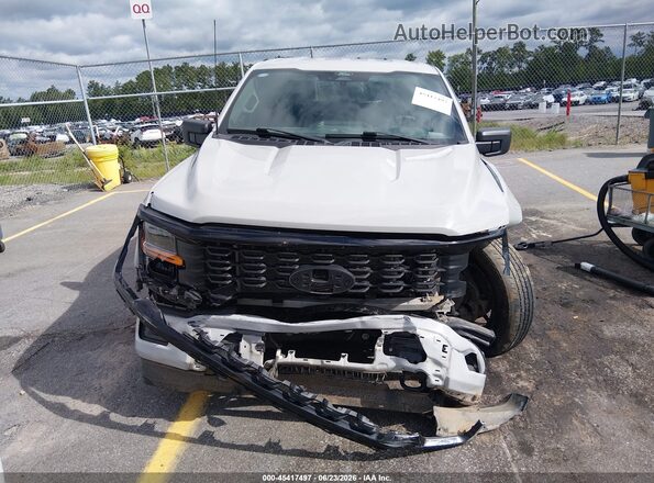 1FTFW2L50RKD79630 2024 FORD F150 White Widok deski rozdzielczej
