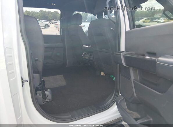1FTFW2L50RKD79630 2024 FORD F150 White Widok naklejki z numerem VIN