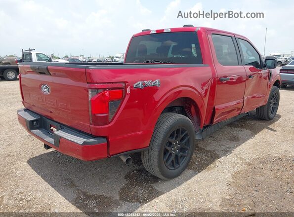 1FTFW2L51SKD07020 2025 FORD F150 Красный Задняя правая четверть