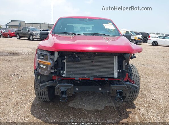 1FTFW2L51SKD07020 2025 FORD F150 Красный Вид спереди