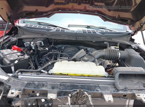 1FTFW2L51SKD07020 2025 FORD F150 Красный Вид сзади
