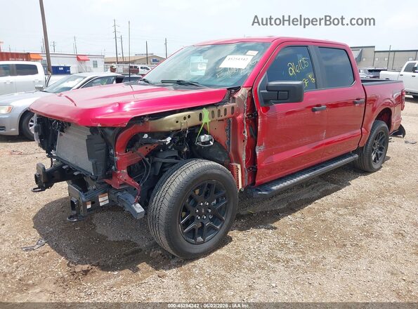 1FTFW2L51SKD07020 2025 FORD F150 Красный Передняя левая четверть