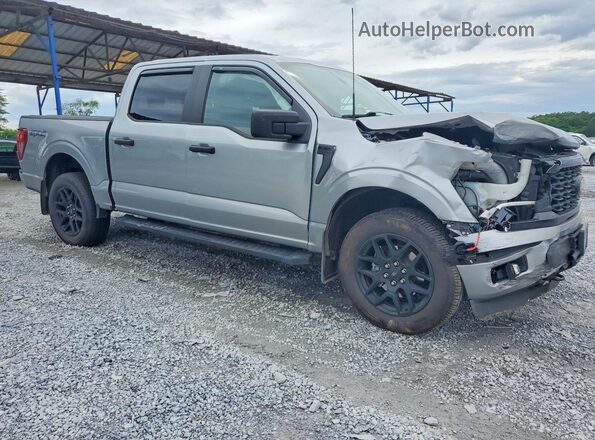 1FTFW2L53RKE90107 2024 FORD F150 Gray წინა მარჯვენა