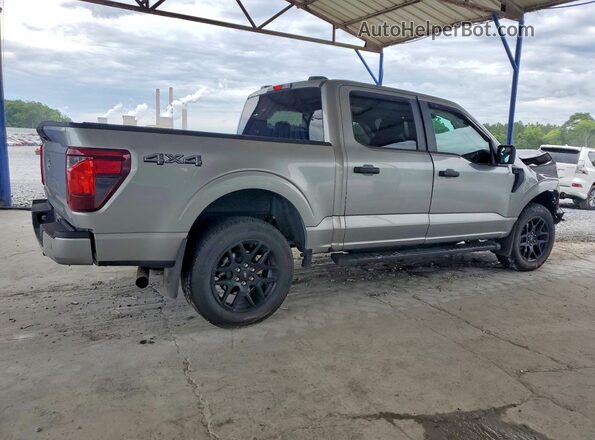 1FTFW2L53RKE90107 2024 FORD F150 Gray უკანა მარჯვენა