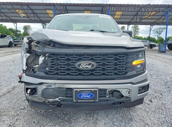 1FTFW2L53RKE90107 2024 FORD F150 Gray წინა ხედი