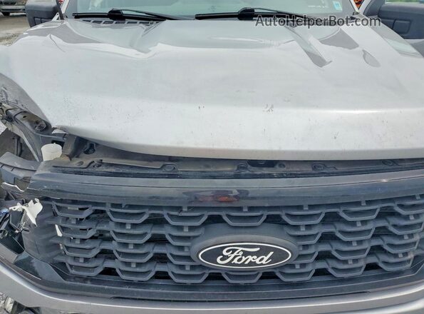 1FTFW2L53RKE90107 2024 FORD F150 Gray უკანა სალონის ხედი