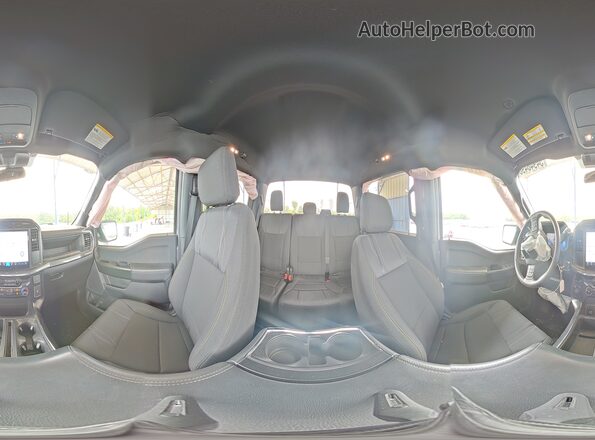 1FTFW2L53RKE90107 2024 FORD F150 Gray VIN კოდის სტიკერის ხედი