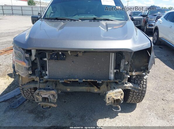 1FTFW2L55RKD86962 2024 FORD F150 Gray Առջևի վահանակի տեսք