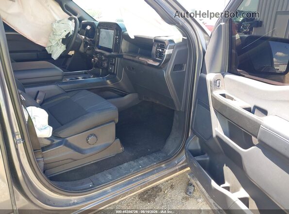 1FTFW2L55RKD86962 2024 FORD F150 Gray Սալոնի դիմացի տեսք
