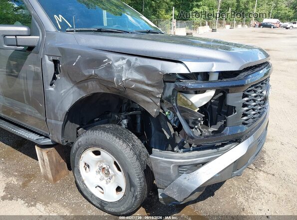 1FTFW2L56RKE05633 2024 FORD F150 Gray წინა ხედი