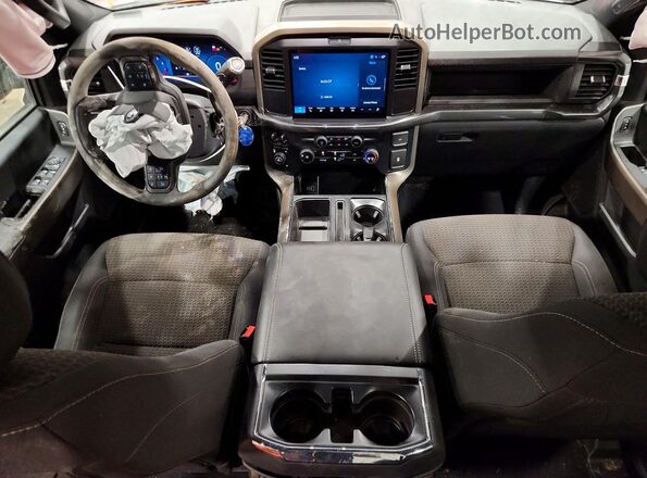 1FTFW2L59SFC18160 2025 FORD F150 Red Dashboard view