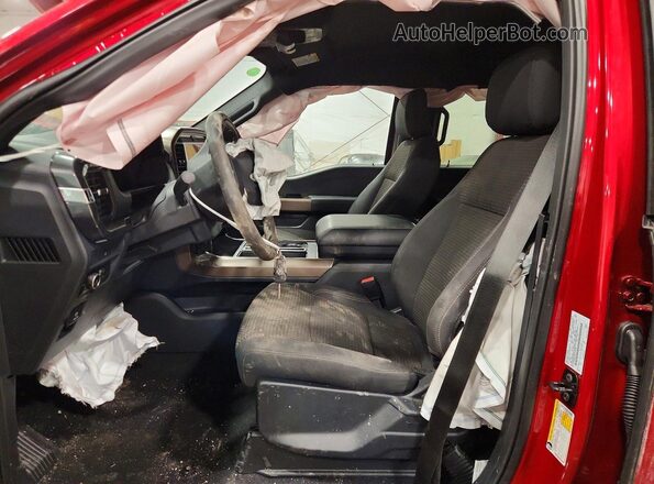 1FTFW2L59SFC18160 2025 FORD F150 Red Front interior view