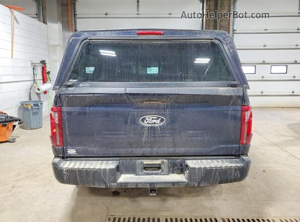 1FTFW3L50SKE64205 2025 FORD F150 Blue Rear view