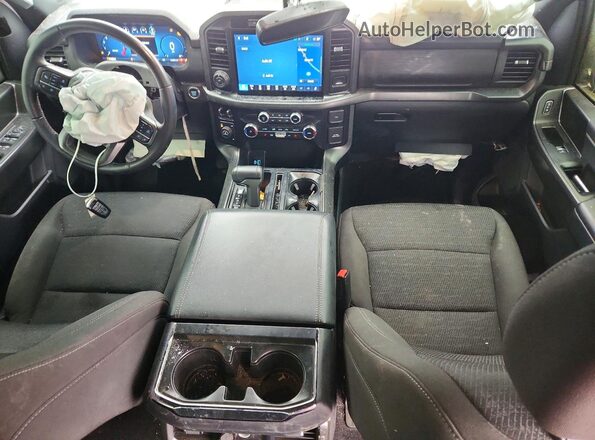 1FTFW3L51RKD61272 2024 FORD F150 White Вид панелі приладів