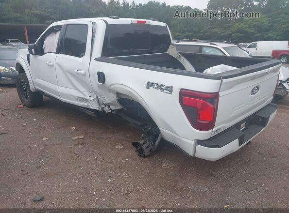 1FTFW3L51RKF61374 2024 FORD F150 White Trasero izquierdo