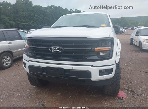 1FTFW3L51RKF61374 2024 FORD F150 White Vista del cuadro de instrumentos