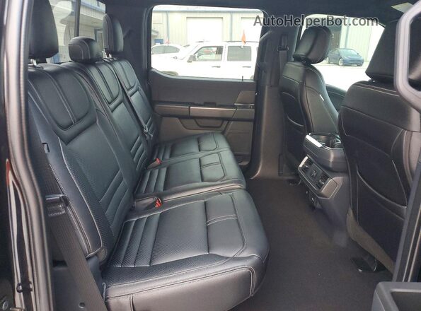 1FTFW3L52RKD91624 2024 FORD F150 Черный Вид задних сидений