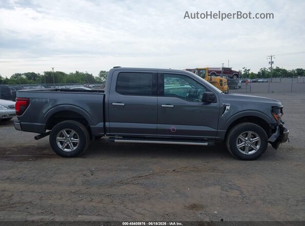 1FTFW3L52SKE29262 2025 FORD F150 Gray Rear interior view