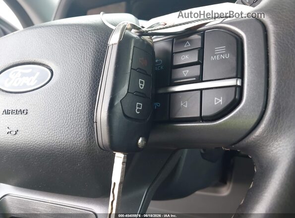 1FTFW3L52SKE29262 2025 FORD F150 Gray Dashboard view